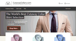 Desktop Screenshot of cutawaycollars.com