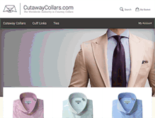 Tablet Screenshot of cutawaycollars.com